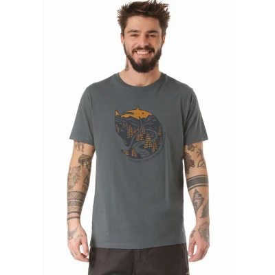 Abbildung von Fjällräven Arctic FOX Tshirt print, Herren, Größe: Small, Blue