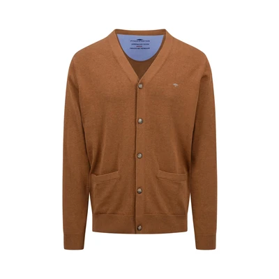Abbildung von FYNCH HATTON Cardigan mit aufgesetzten Taschen