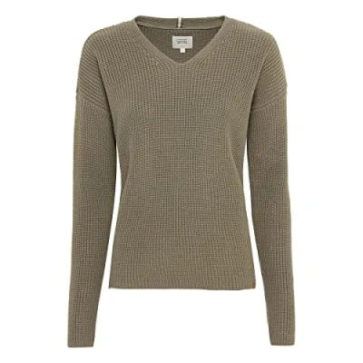 Abbildung von camel active Damen 309589/8K20 Pullover, Grey Olive, XS