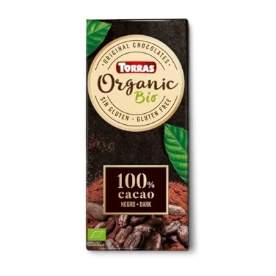 Abbildung von Torras Bio Schokolade, 100% Kakao, 100 g
