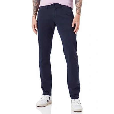 Abbildung von QS by s.Oliver SLIM Basic Chino, Herren, Größe: 31x34, Navy