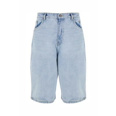 Abbildung von Urban Classics Heavy Jeans Shorts, Herren, Größe: XL, New light blue washed