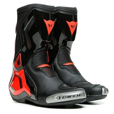 Abbildung von Dainese Torque 3 Out Motorradstiefel Herren schwarz / fluo rot 41 (Packung, Antistatische und Öl Benzinfeste Sohle)