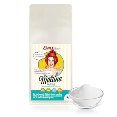 Abbildung von SWEETme® Maltit Pulver 1 kg Maltina Maltitolpulver, Maltitol Süßungsmittel, zuckerfrei, vegan und kalorienarm