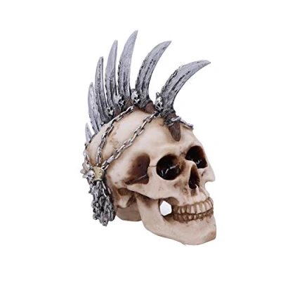 Abbildung von Nemesis Now U4945R0 Kettenblatt Mohican Mohawk Messer Totenkopf Ornament