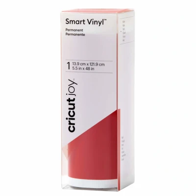 Abbildung von Cricut Smart Vinyl Permanent Joy 14x122cm 1 sheet (Mat Red)