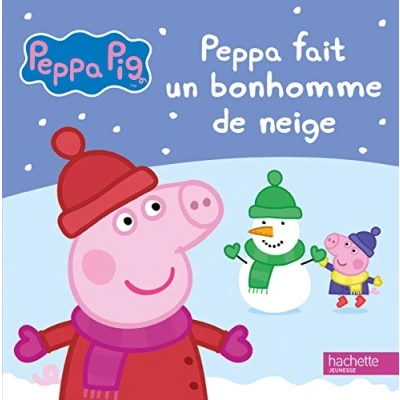 Abbildung von Peppa Pig: fait un bonhomme de neige