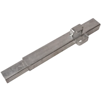 Abbildung von Eckpfosten/Eckrunge Eduard 30 cm hinten rechts vorne links geschraubt Anhängershop