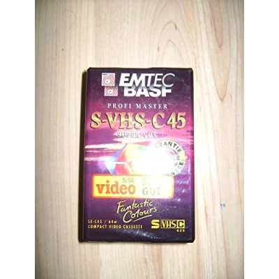 Abbildung von Fuji S VHS C EC 45min Videokassette