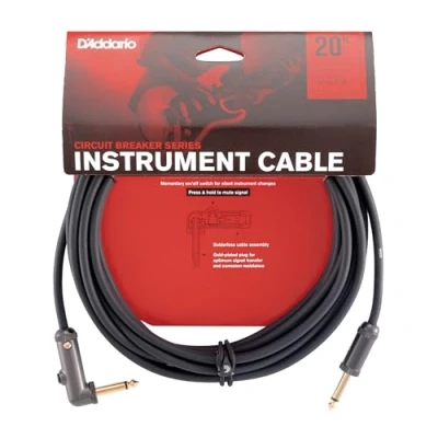 Abbildung von Planet Waves PW AGRA 20 Custom Series Cables 6,1m (20 Fuß) schwarz