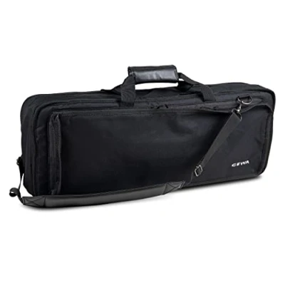 Abbildung von Keyboard Gig Bag Basic, 65x24x9 cm, mit Notentasche, schwarz, reiß und wasserfest