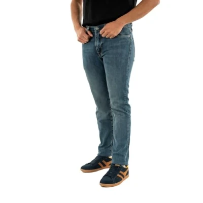 Abbildung von Levi&#039;s 511 Slim Jeans Fit, Herren, Größe: 32x34, Dark indigo/flat finish