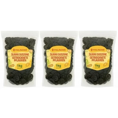 Abbildung von Malinowe Pflaumen getrocknet und entsteint 3x1kg
