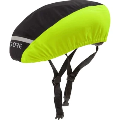 Abbildung von GORE WEAR Unisex Erwachsene GTX Helmüberzug, Black/Neon Yellow, 60 64