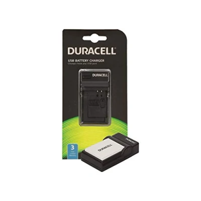 Abbildung von Duracell DRC5900, USB, Canon LP E8, Schwarz, Indoor Batterieladegerät, 5 V, V