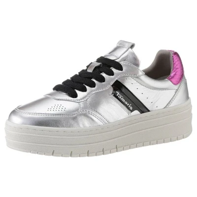 Abbildung von Tamaris Sneaker low, Damen, Größe: 40, Silver comb Schuhe