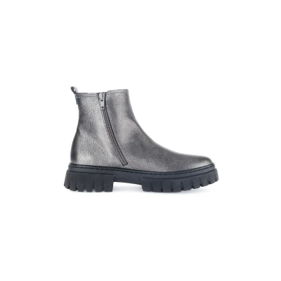 Abbildung von Gabor Comfort Plateaustiefelette, Damen, Größe: 38, Anthrazit flausch Schuhe