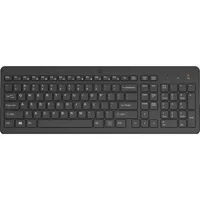 Abbildung von HP 220 Wireless Tastatur 2,4 GHz USB Dongle bis zu 16 Monate Akkulaufzeit (AAA Batterie) 425,5 g QWERTZ Schwarz