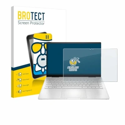 Abbildung von BROTECT Entspiegelungs Schutzglas für HP Pavilion x360 2 in 1 (14 ekX) Schutz Folie Panzerfolie Glas Matt [Extrem Kratzfest 9H, Anti Reflex]