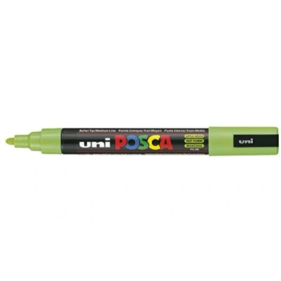 Abbildung von Uni Ball Fasermaler Posca PC 5M 1,8 2,5mm apfelgrün