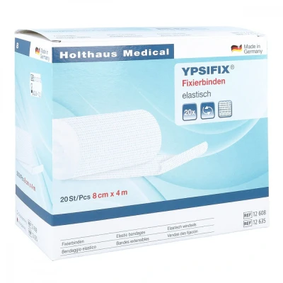 Abbildung von Fixierbinde Ypsifix Elastisch 8 cmx4 m l 20 St