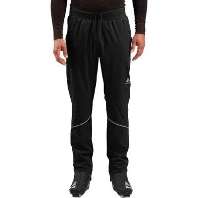 Abbildung von Odlo Zeroweight Pro Windproof Warm Pants Regular Length Herren (Schwarz XL)