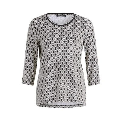 Abbildung von Betty Barclay Langarmshirt, Damen, Größe: 42, Schwarz weiß