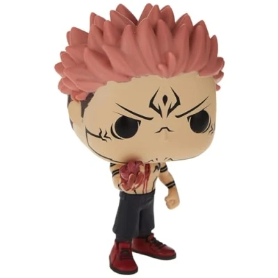 Abbildung von Funko Jujutsu Kaisen POP &amp; Buddy! Animation Vinyl Figur Sukuna mit Herz 9 cm