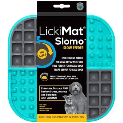 Abbildung von LickiMat Antischlingnapf Slomo turquoise