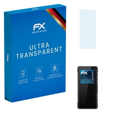 Abbildung von atFoliX Schutzfolie kompatibel mit FiiO BTR7 Folie, ultraklare FX Displayschutzfolie (3X)