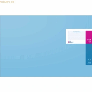 Abbildung von König &amp; Ebhardt und 8617669 Journal, magenta, 49 x 29.7 cm, hellblau