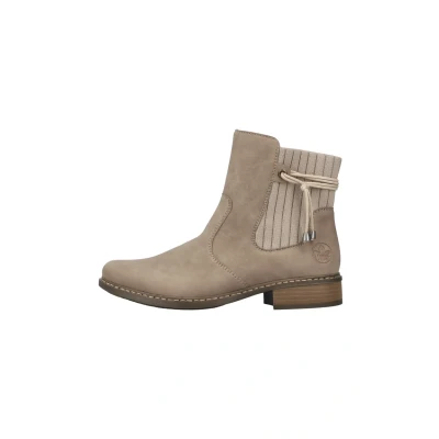 Abbildung von Rieker Damen Z4162 Stiefelette, Beige, 36 EU
