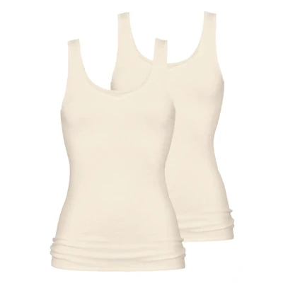 Abbildung von mey 2PACK Unterhemd/shirt, Damen, Größe: 48, Nude