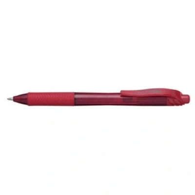 Abbildung von Pentel ENERGEL BL110 Gelschreiber rot/transparent 0,5 mm Schreibfarbe rot