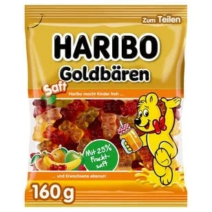 Abbildung von Haribo Saft Goldbären, 20er Pack (20 x 160g)