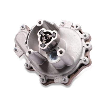 Abbildung von HEPU P808 Wasserpumpe mechanisch 2 teiliges Gehäuse, mit Gehäuse FORD: Transit Mk6 Kastenwagen, Bus, V363 Kastenwagen