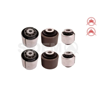 Abbildung von SIDEM 8496006 KIT Querlenkerlager Vorderachse unten Gummimetalllager Querlenker MERCEDES BENZ: C Klasse T modell, GLC Coupe, SUV
