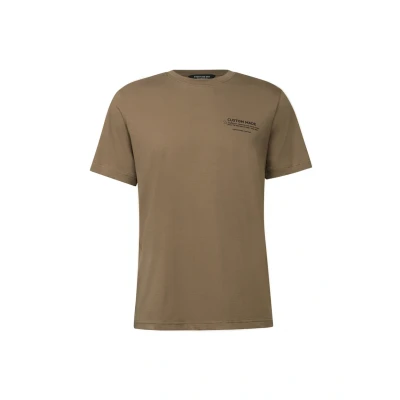 Abbildung von Street One MEN Tshirt print, Herren, Größe: XL, Braun