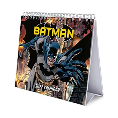 Abbildung von Grupo Erik Tischkalender 2022 DC Comics Batman Kalender Tischplaner Planer 2022, CS22022, Schwarz