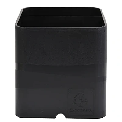 Abbildung von Exacompta 674014D 1 Stifteköcher PEN CUBE magnetisch mit 2 verschiedenen Größen und Höhen Maße 7,4 x 9,3 cm Farbe: Schwarz
