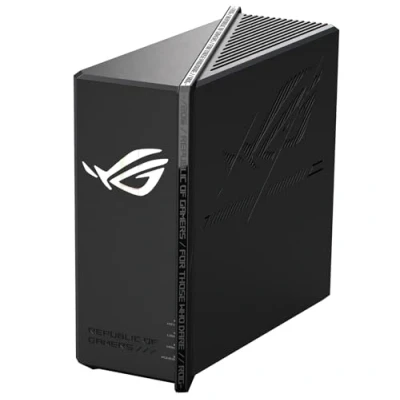Abbildung von ASUS ROG Strix GS BE18000, Wi Fi 7 (802.11be), Tri Band (2,4 GHz/5 GHz/6 GHz), Ethernet LAN, Sortierung, Bordplade Router