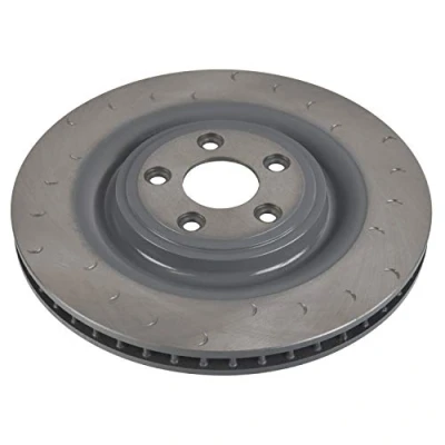 Abbildung von FEBI BILSTEIN 108199 Bremsscheibe Hinterachse rechts 350 28 5 108 geschlitzt/innenbelüftet beschichtet JAGUAR: XK Cabrio, Coupe