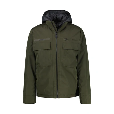 Abbildung von LERROS Outdoorjacke &quot;LERROS Fieldjacket mit Kapuze, gefüttert&quot;, Wasser Wind Atmung
