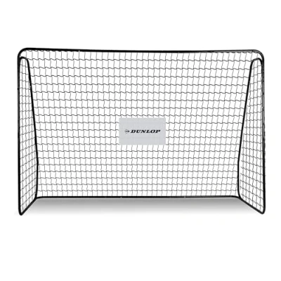 Abbildung von Dunlop Fußballtor Fussballtor 300 x 205 120 cm Fußball Tor Fussballtore für Garten Kinder und Erwachsene Fussball Trainingszubehör Innen Außen Metall Schwarz