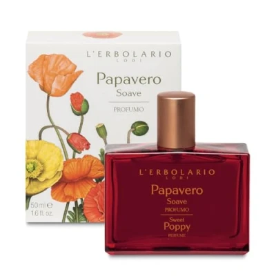 Abbildung von L&#039;Erbolario, Sweet Poppy Parfum, Eau de Parfum Woman, Düfte und Parfums für Frauen, Größe: 50 ml