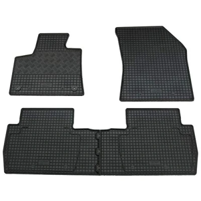 Abbildung von AD Tuning RI904307 Gummifußmatten Set, 4 teilig, Gummi Fußmatten