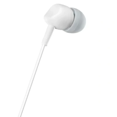 Abbildung von Hama Kooky HiFi In Ear Kopfhörer kabelgebunden Stereo Hellgrau, Weiß Mikrofon Rauschunterdrückung