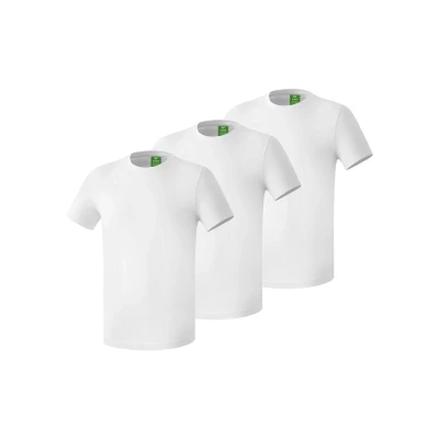 Abbildung von Erima Unisex 3er Pack Teamsport T Shirt, Weiß, L EU