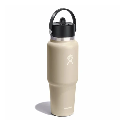 Abbildung von Hydro Flask 32oz / 946ml Wide Mouth Travel Bottle + Flex Straw Cap Wasserflasche