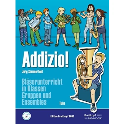 Abbildung von Addizio! Schülerheft Tuba. Bläserunterricht in Klassen, Gruppen und Ensembles (EB 8865)